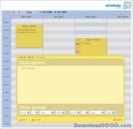 dhtmlxScheduler screenshot